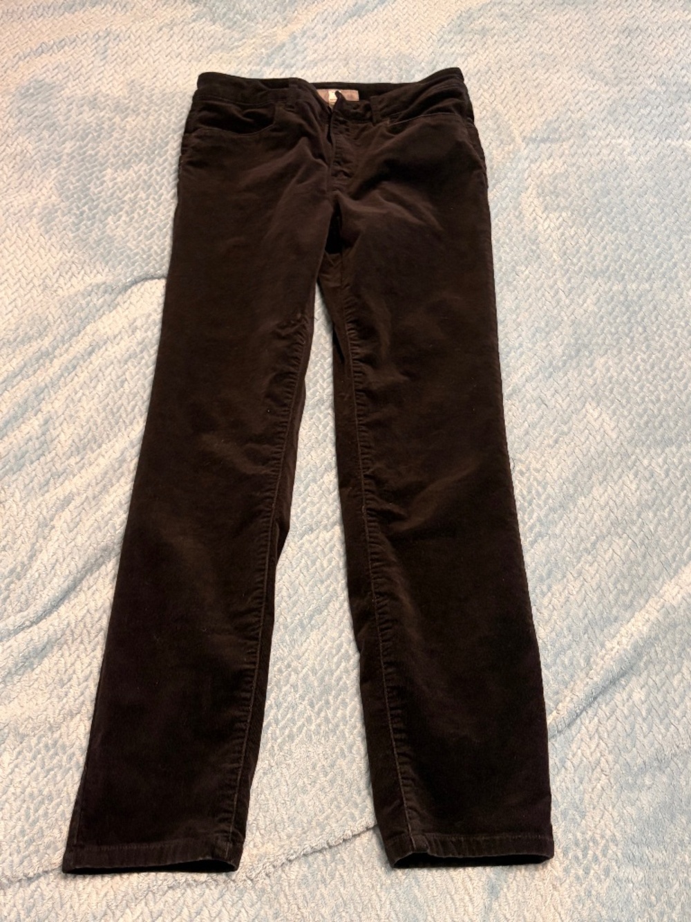Tristan black corduroy size 8